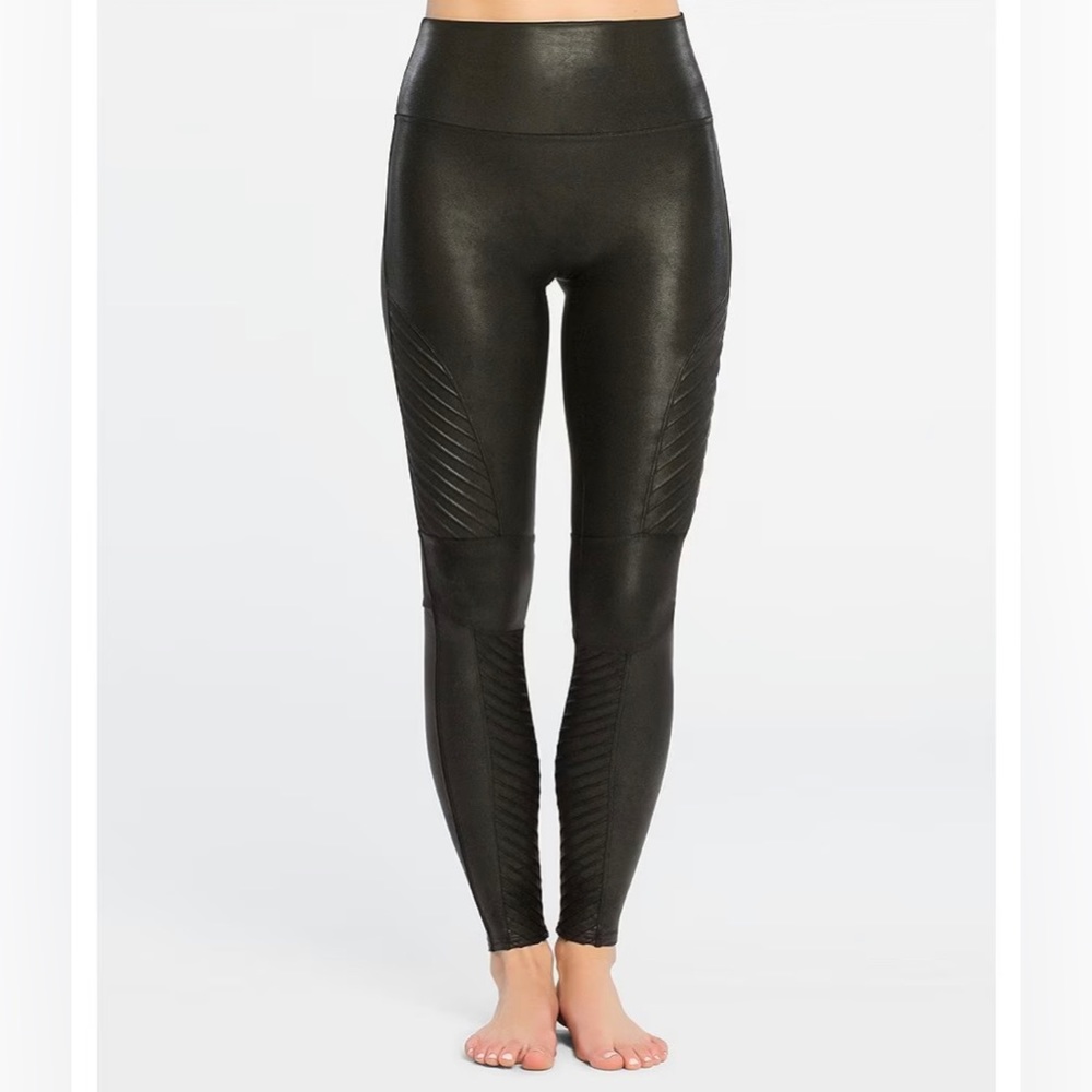 Spanx moto legging size small